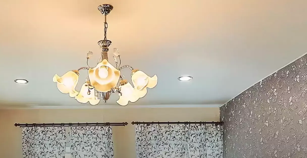 Бесшовный натяжной потолок — Балашиха, Ситникова, 8, фото 1