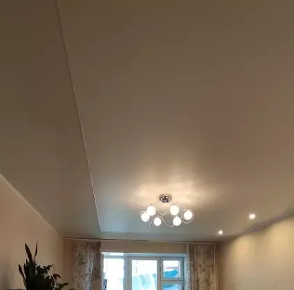Натяжной потолок в спальню — Балашиха, Звёздная, 8а, фото 1